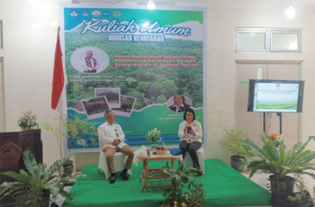 Perhutanan Sosial Dukung Ketahanan Pangan, Energi, dan Air di Maluku: Jurusan Kehutanan Unpatti Gelar Kuliah Umum Bersama Kepala Balai Perhutanan Sosial Ambon